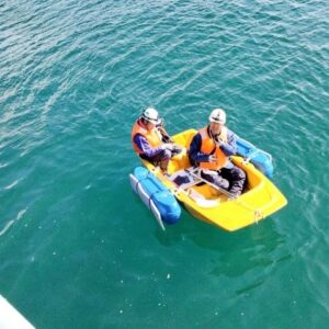 港湾施設維持管理、海上目視調査